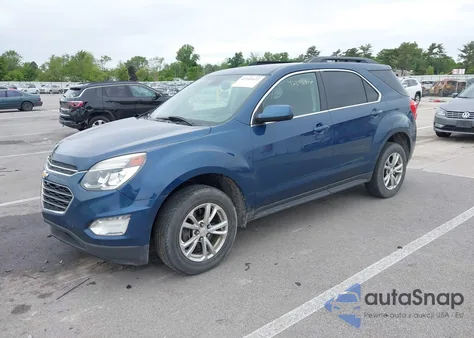 2016 Chevrolet Equinox Lt из США, поврежденный, VIN 2GNFLFEKXG6338609